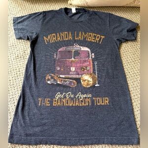 Miranda Lambert Concert Short Sleeve T-shirt Size Small